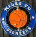 Image of Key Tag Basketball Miles CC Pioneers 