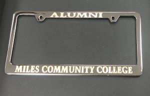 Image of License Frame Miles Comm College Alumni 